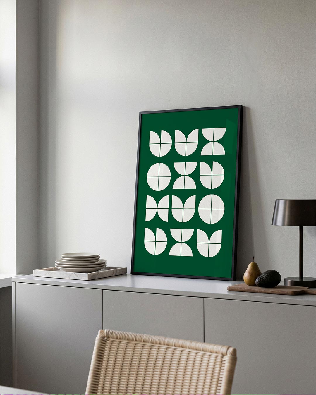  – moderne Bauhaus wandkunst als poster