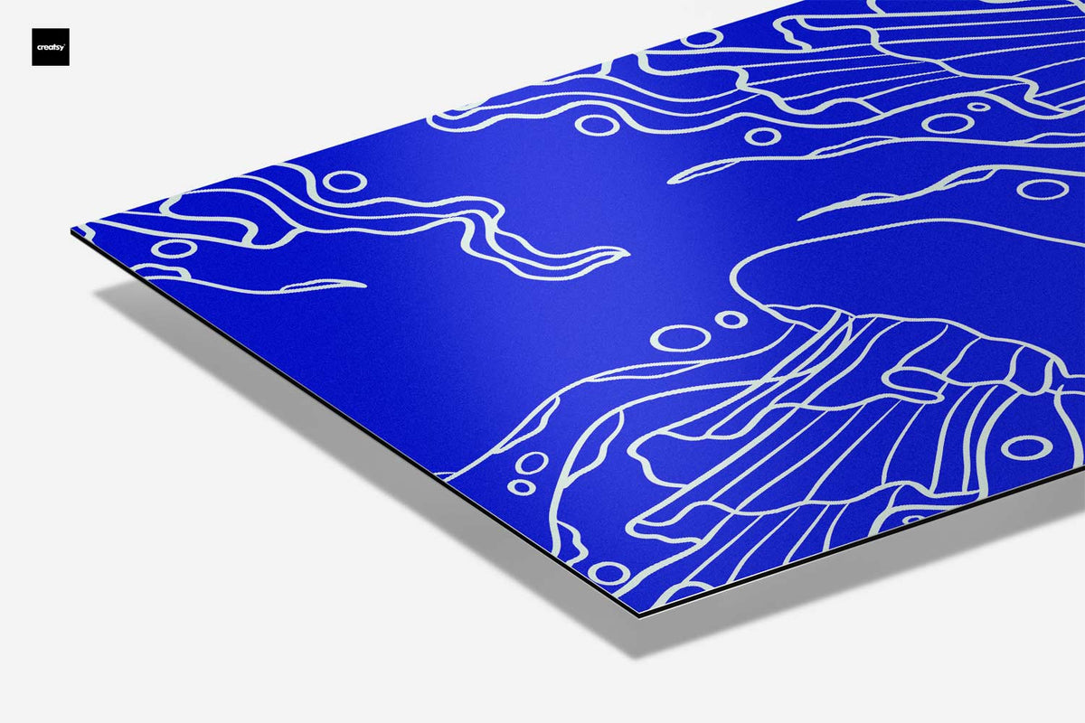 Dromerige Kwallen in Diepblauw – canvas kunstwerk als wanddecoratie