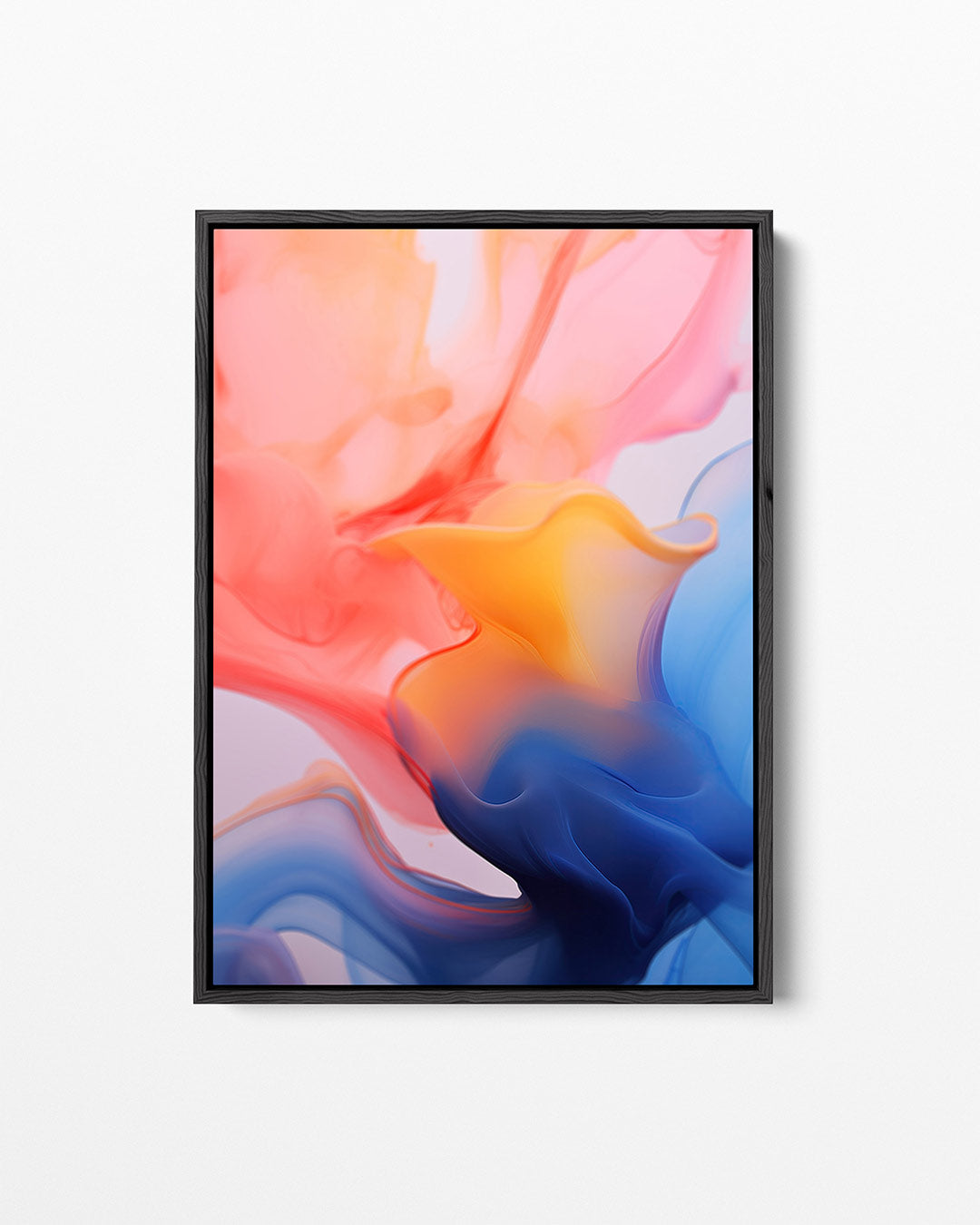 Vloeiende kleuren – Staande wanddecoratie – staand wanddecoratie kunstwerk