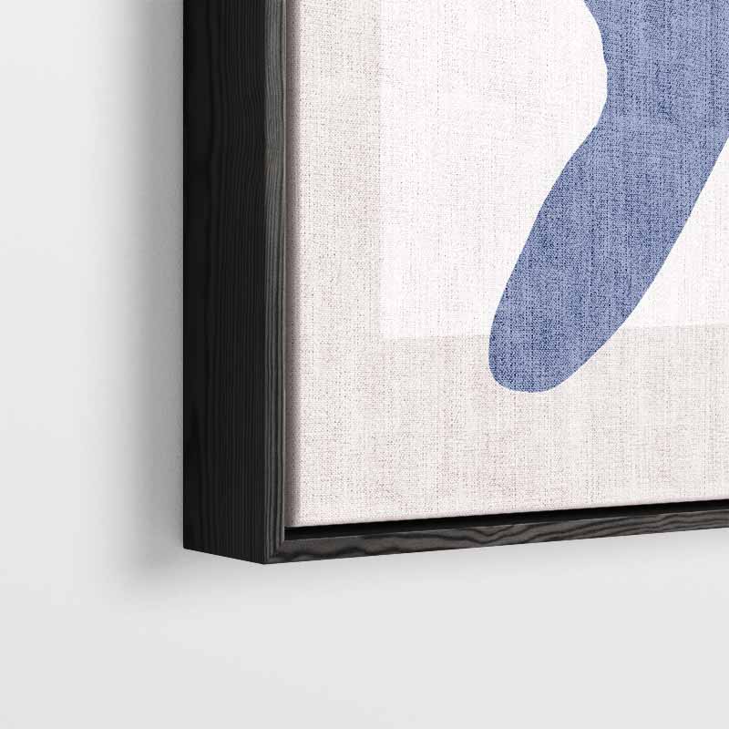Maritieme Botanische Kunstposter – dibond wanddecoratie in staand formaat