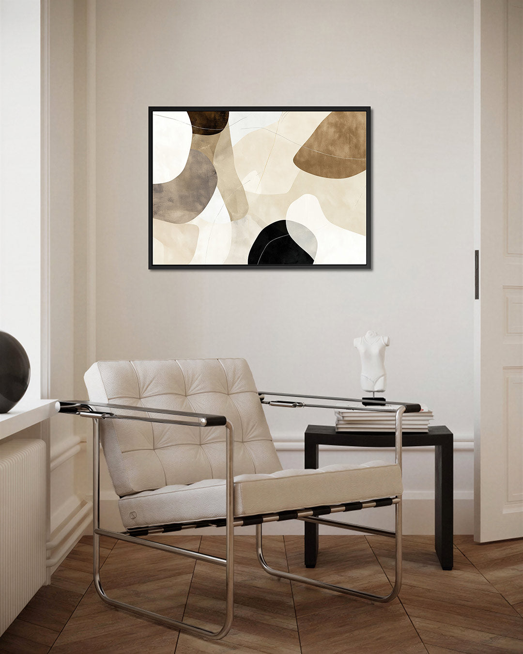 Organische vormen compositie – Editie 5 – kunstwerk op canvas, dibond of plexiglas