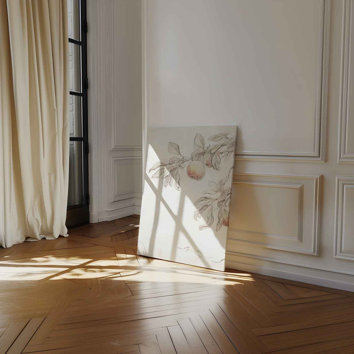 Tere Appeltak – canvas wanddecoratie in portret formaat