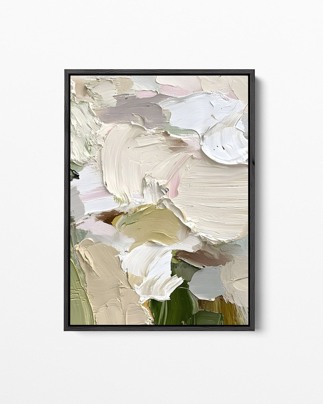 Organische kleurencompositie – staand wanddecoratie kunstwerk