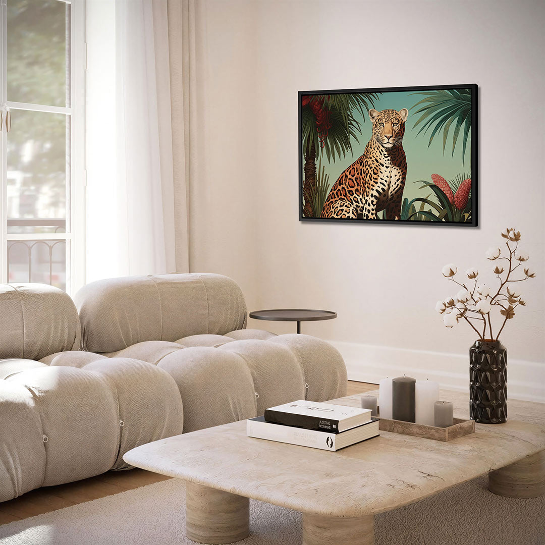 Jungle dierportret – alternatieve weergave van het kunstwerk