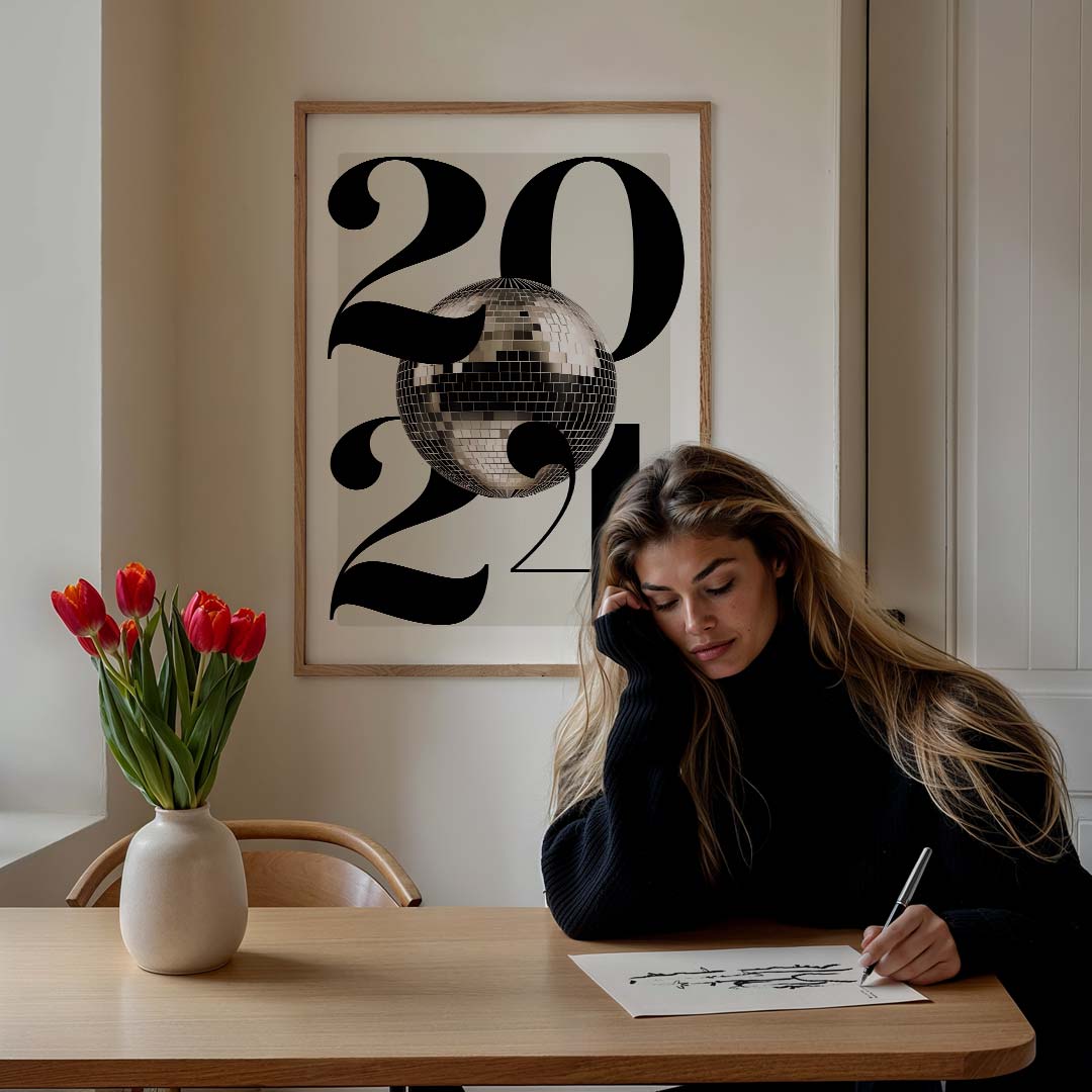 Trendy 2024 Zijn Weer Posters – feestelijke wandkunst als portret poster
