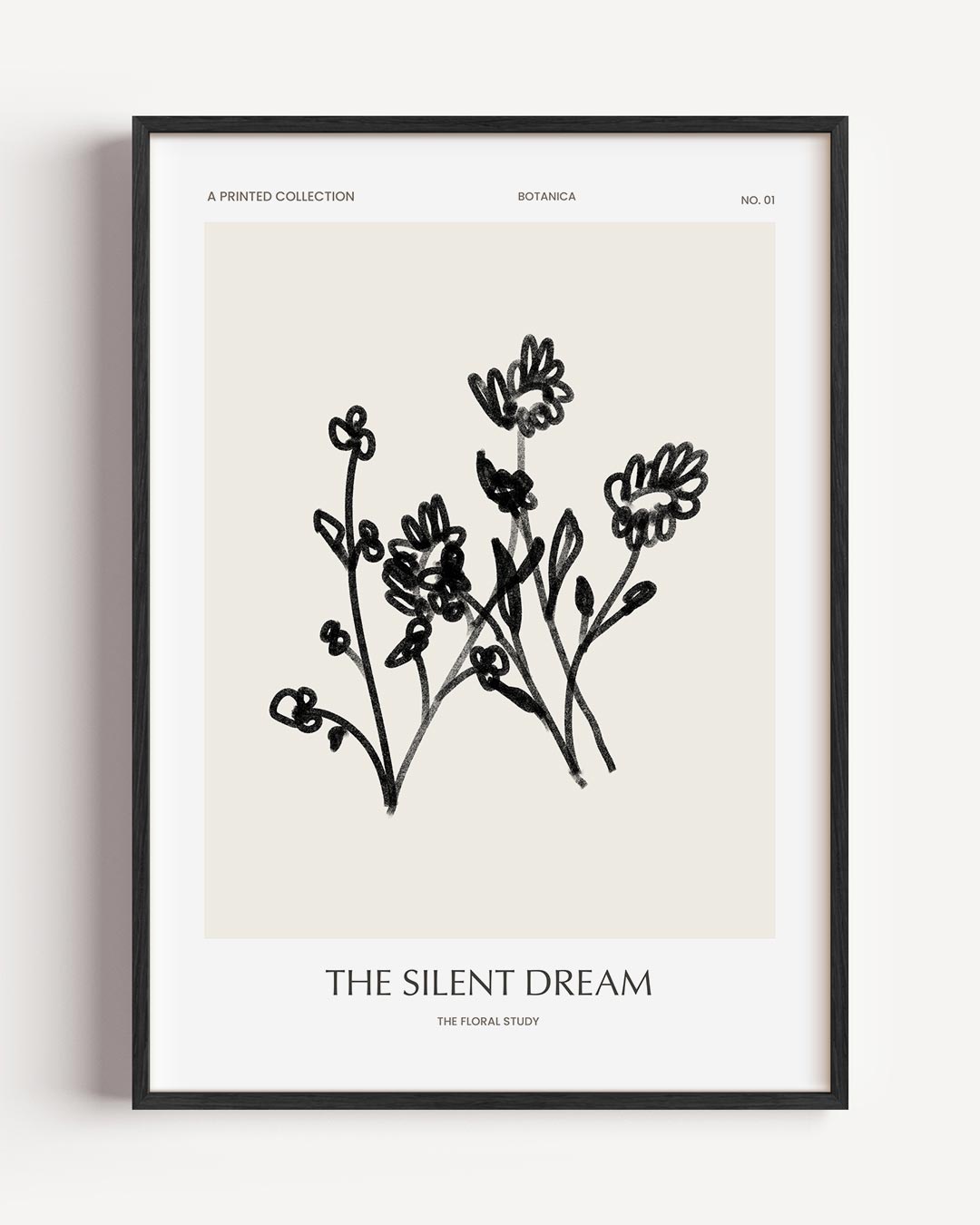 Botanische Dromerij – bloemen portret poster als wanddecoratie
