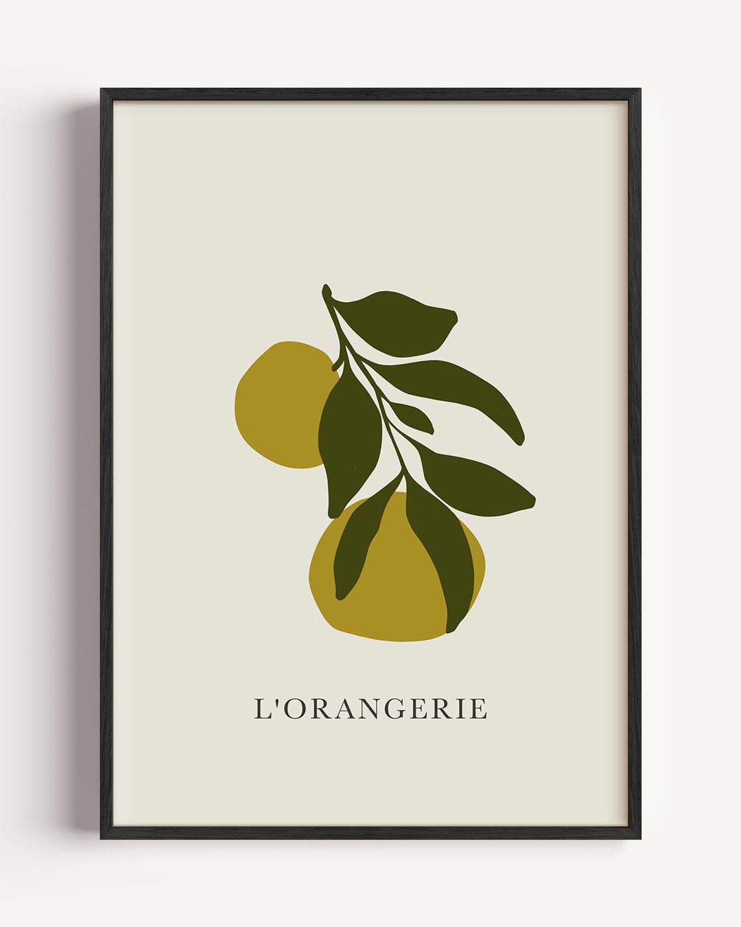 Stijlvolle L'Orangerie Citrus – bloemen portret poster als wanddecoratie
