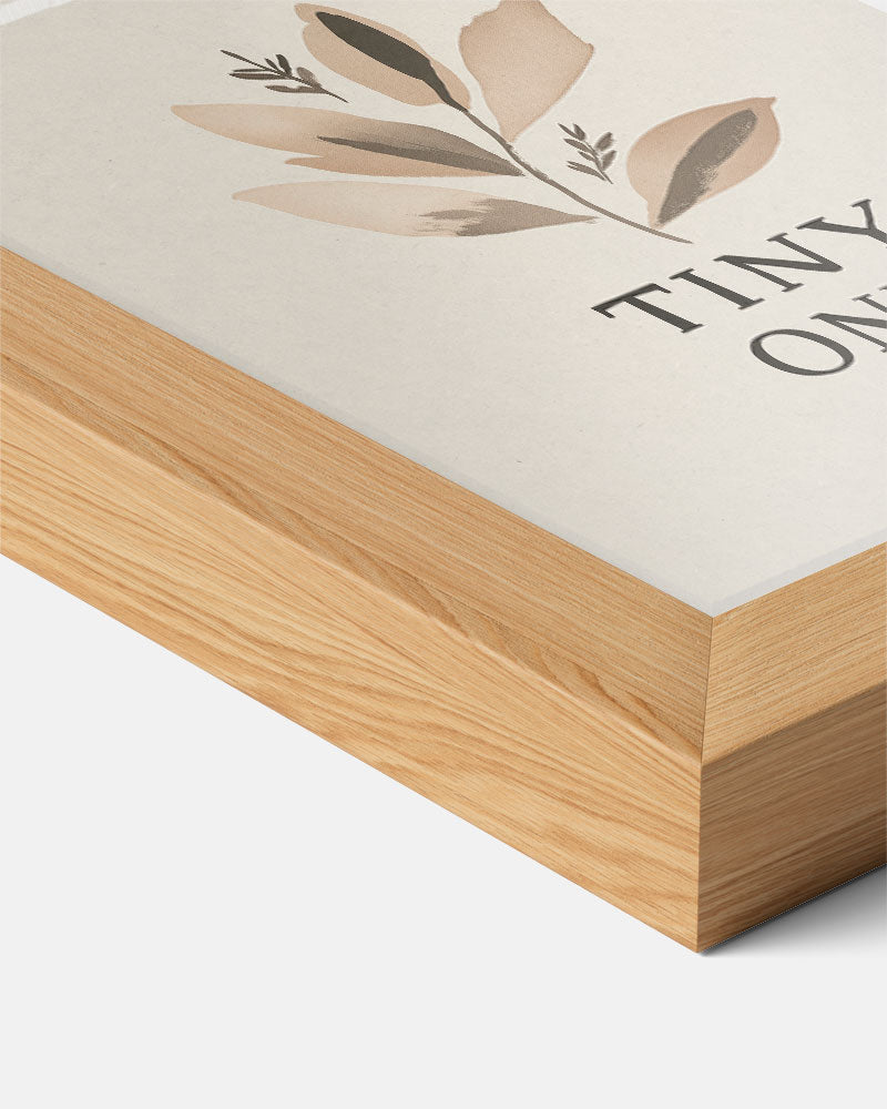 Liefdevolle Botanische – kids poster als vrolijke staande wanddecoratie