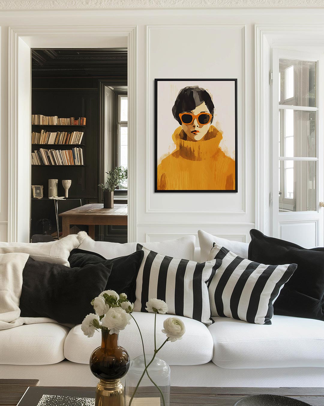 Abstract – decoratief kunstwerk voor aan de muur