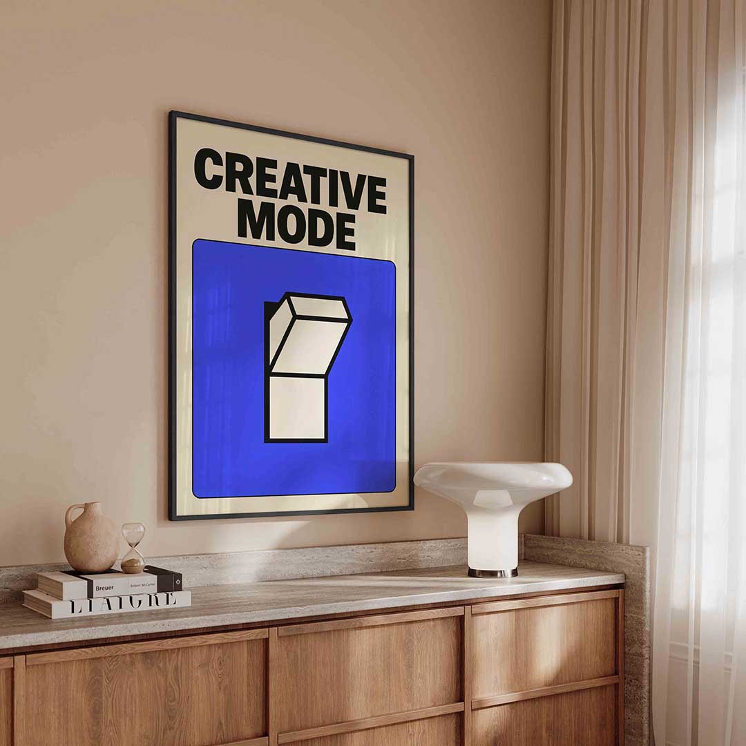 Creative mode – urban poster in staand formaat