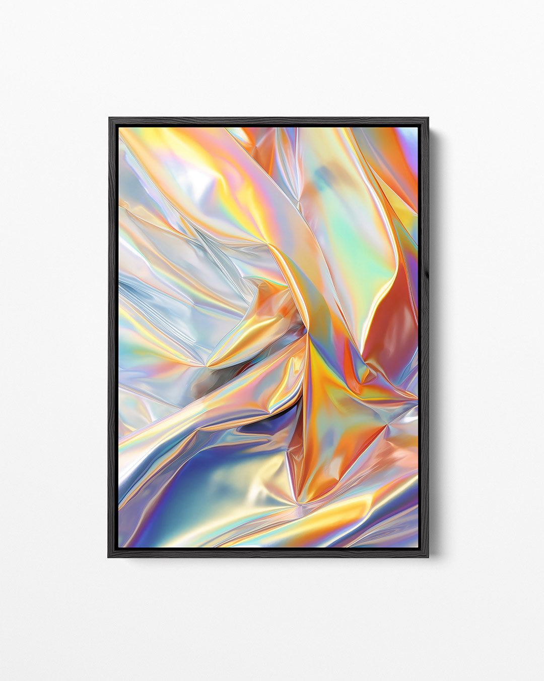 Iridescente kleurenpracht – staand wanddecoratie kunstwerk