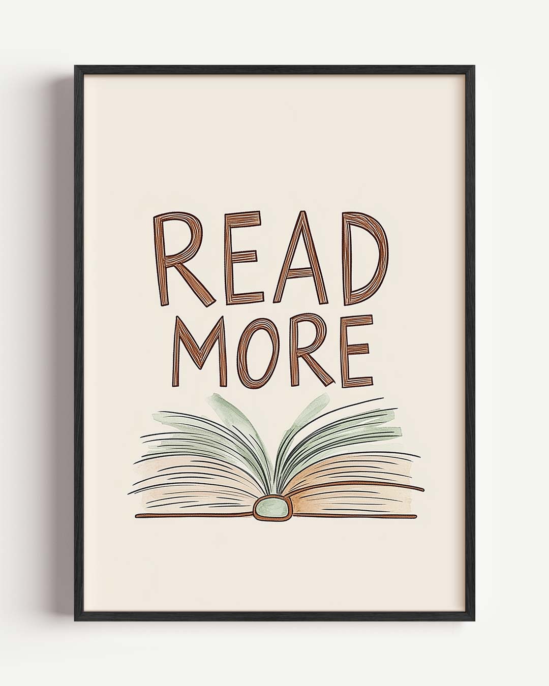 Lees Meer Inspiratieposter – kids portret poster als wanddecoratie
