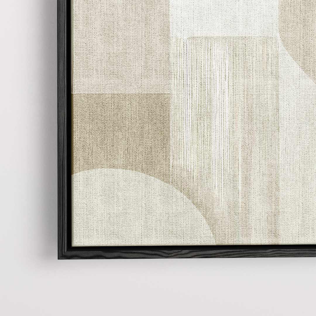 Abstracte Geometrische Druk – dibond kunstwerk als wanddecoratie