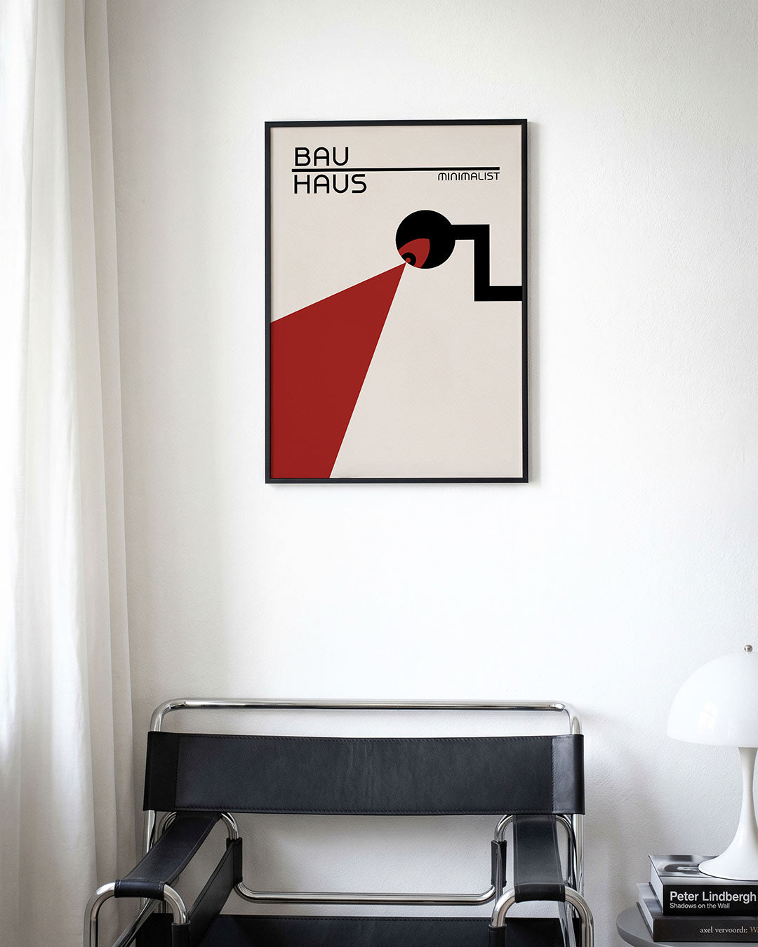 Vorm en balans – moderne Bauhaus wandkunst als poster