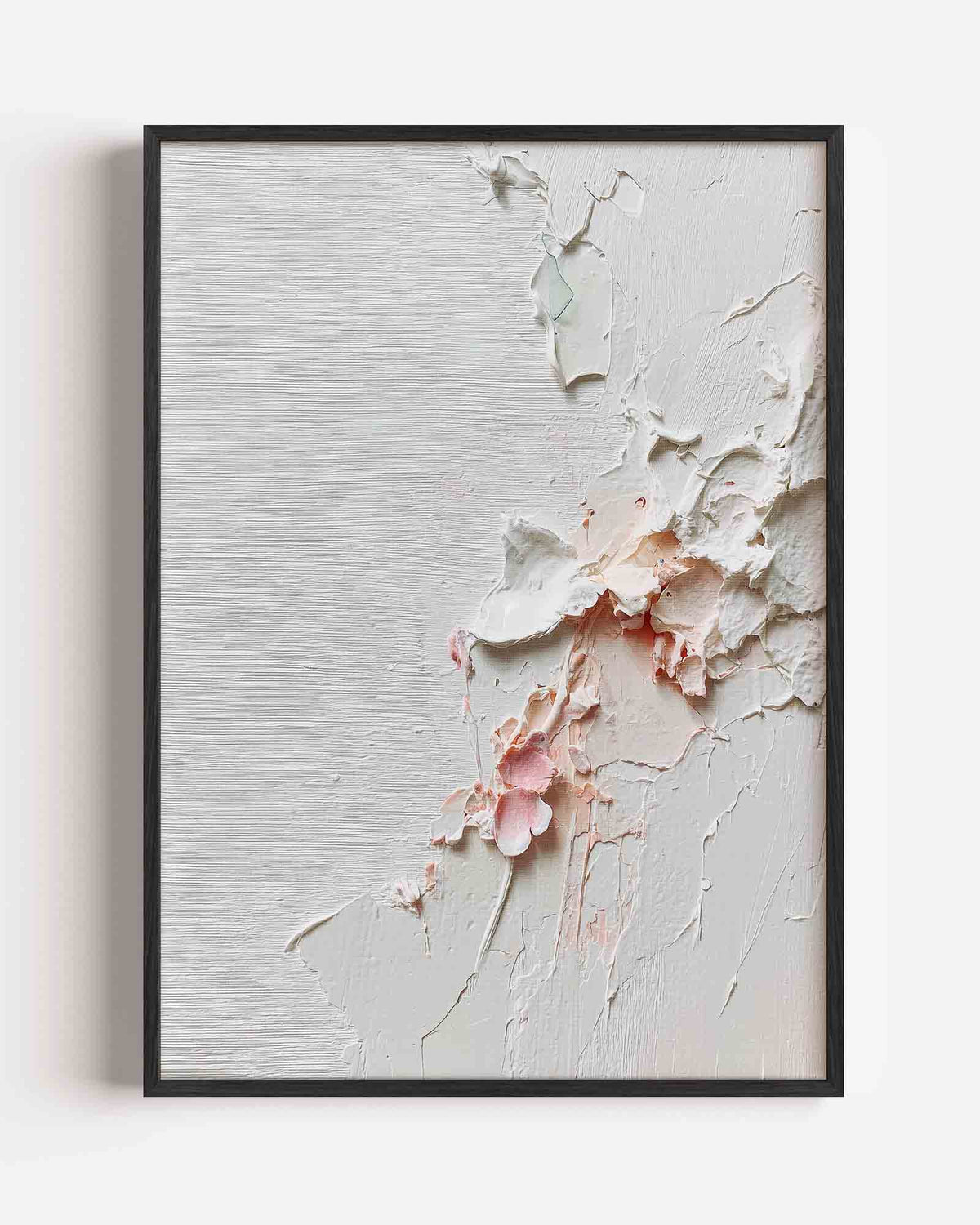 Abstracte textuur – abstracte portret poster als wanddecoratie