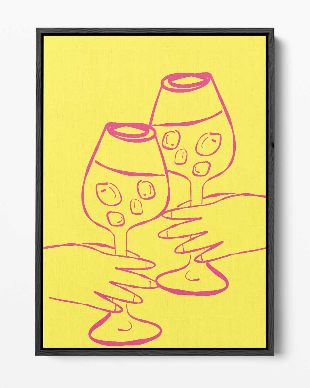 Cheers in Kleur – portret kunstwerk als wanddecoratie