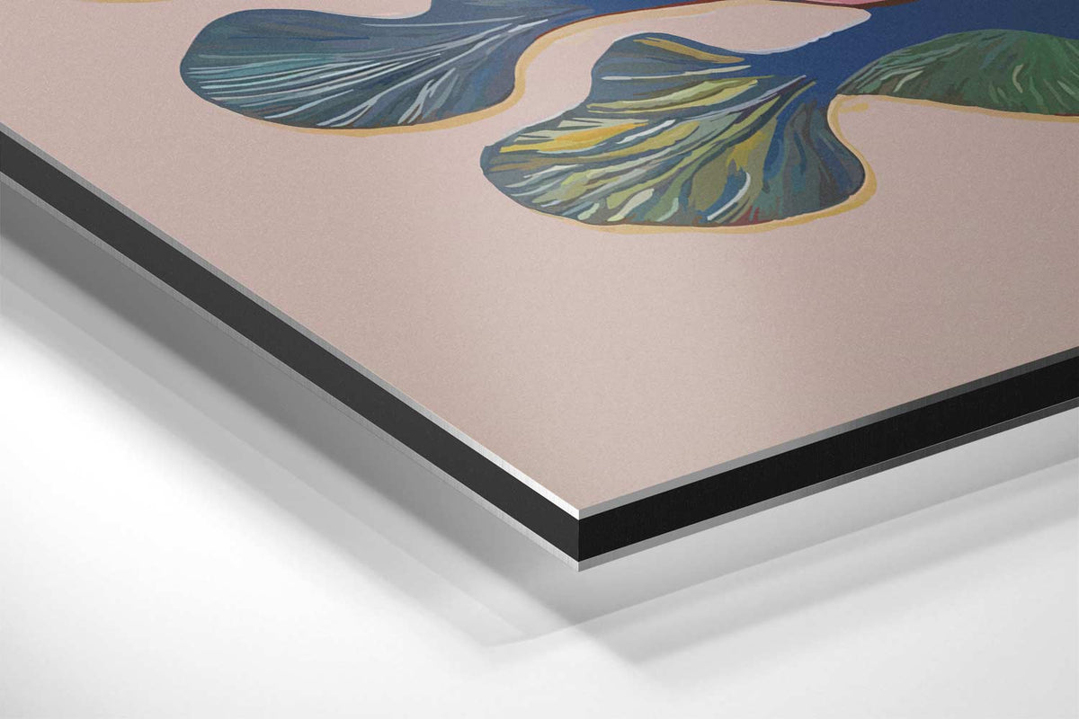 Bloeiende Fantasie – canvas kunstwerk als wanddecoratie