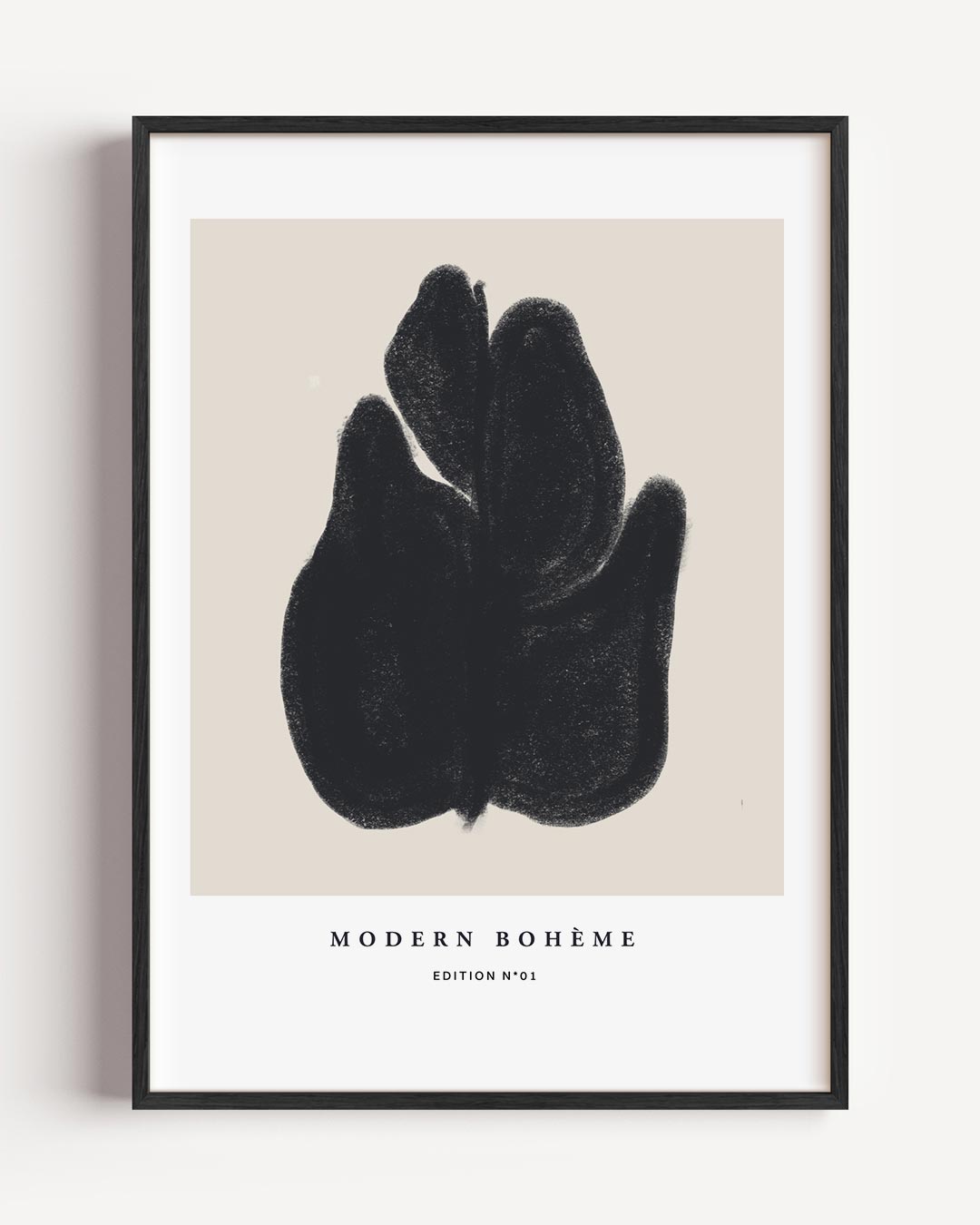 Modern Bohemian Kunstposter – boheme portret poster als wanddecoratie