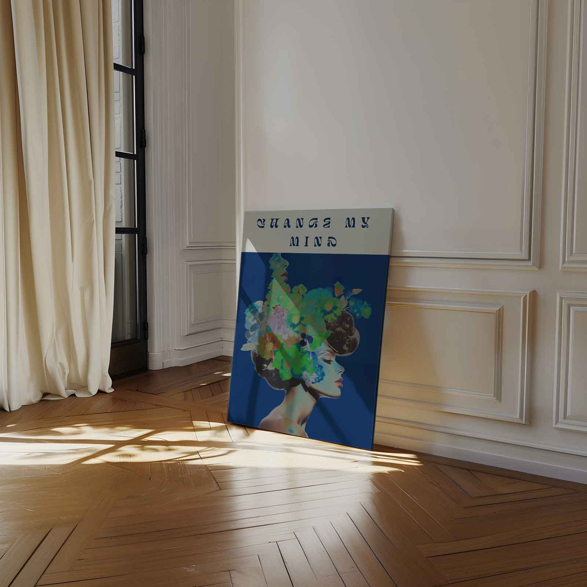 Bloemen van de Geest – staand kunstwerk voor modern interieur