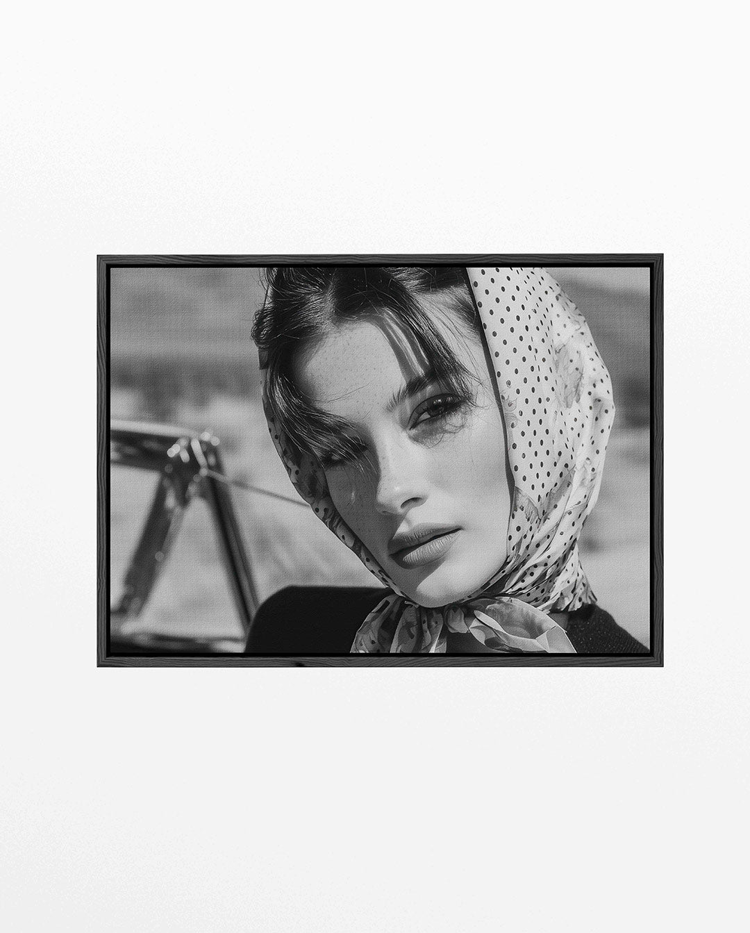 Elegante portretfotografie – Portret – liggend portret kunstwerk