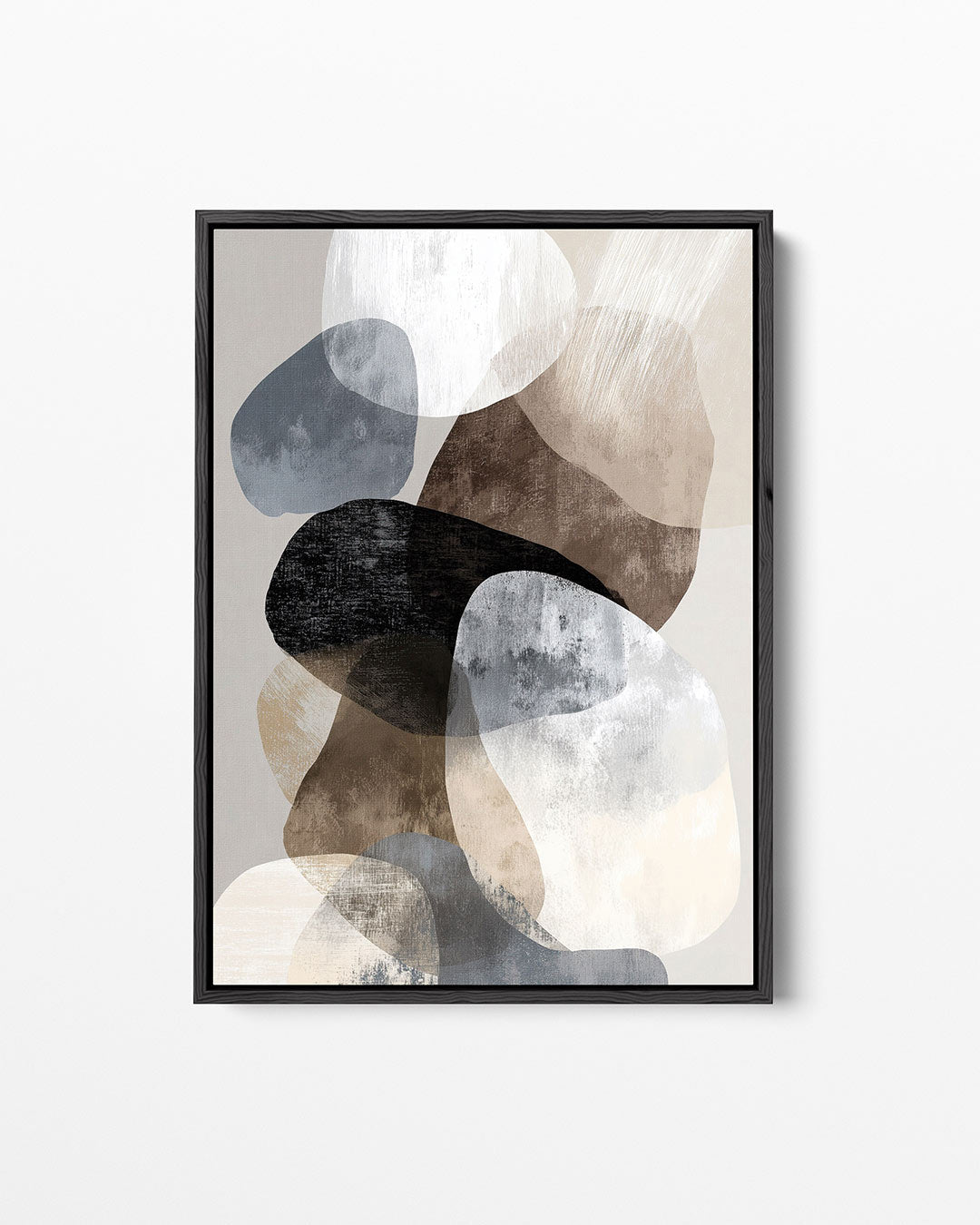 Organische vormen compositie – staand wanddecoratie kunstwerk