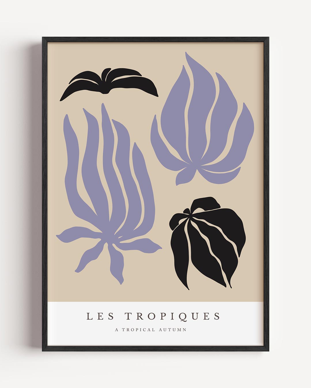 Tropische Herfst – boheme portret poster als wanddecoratie