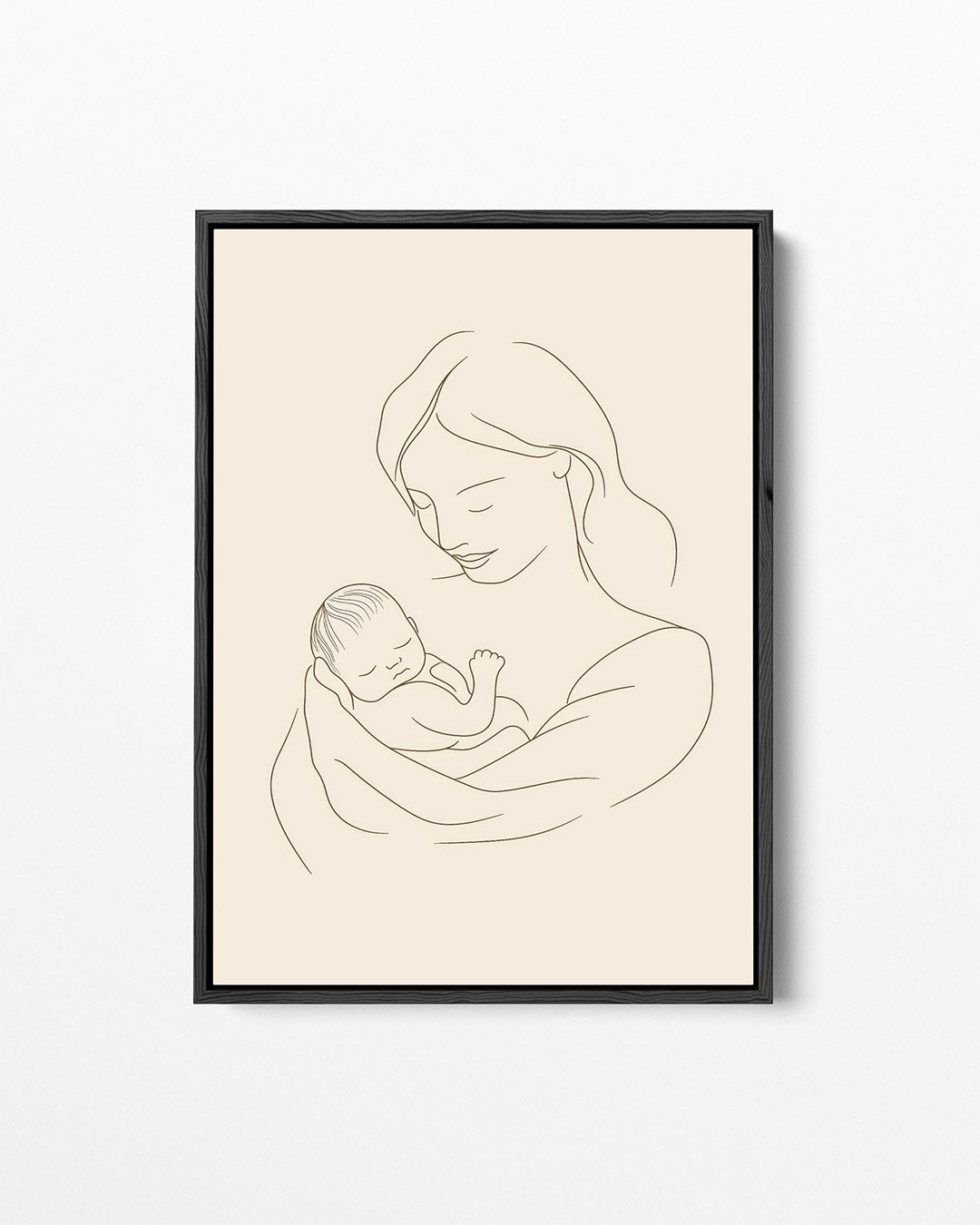Lijntekening – staand wanddecoratie kunstwerk