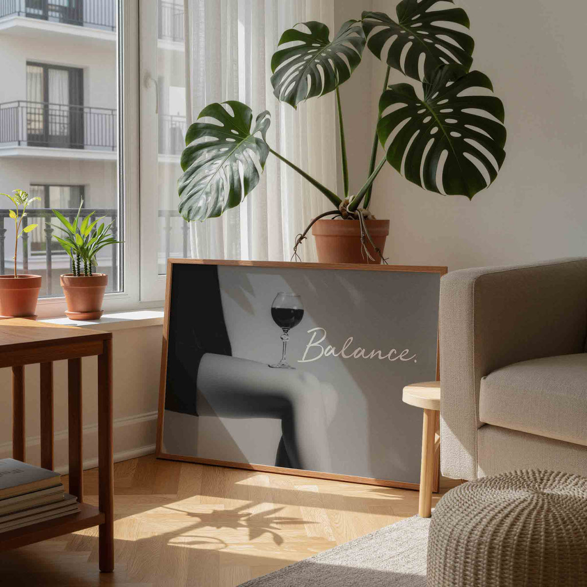 Balance – moderne wandkunst als landscape poster