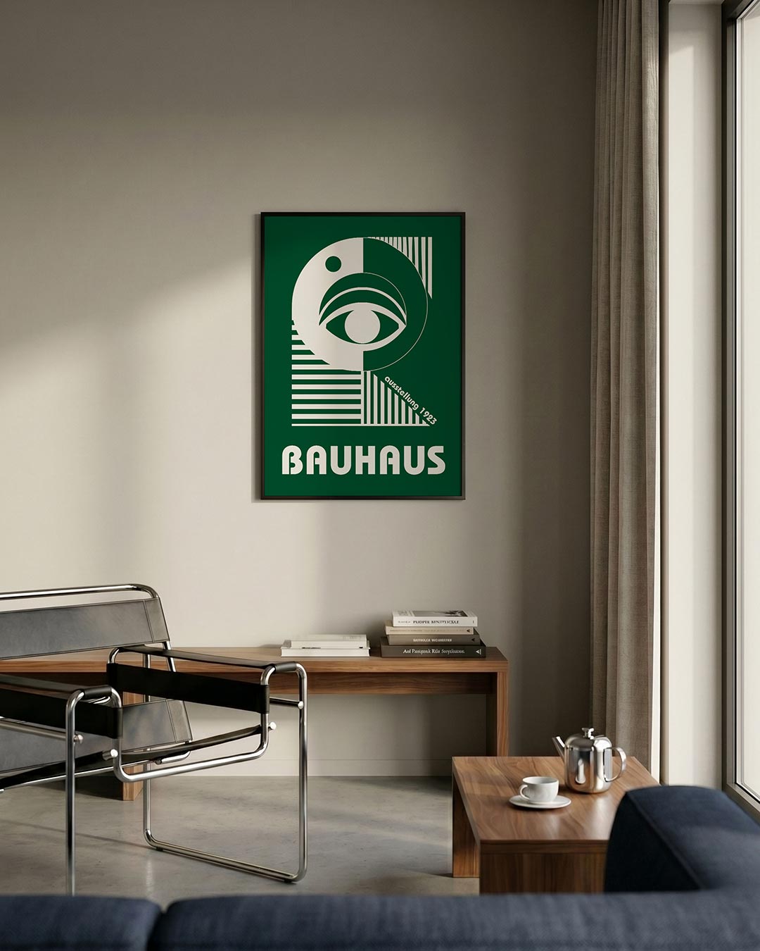  – geometrische poster in Bauhaus-stijl van WallArtistic