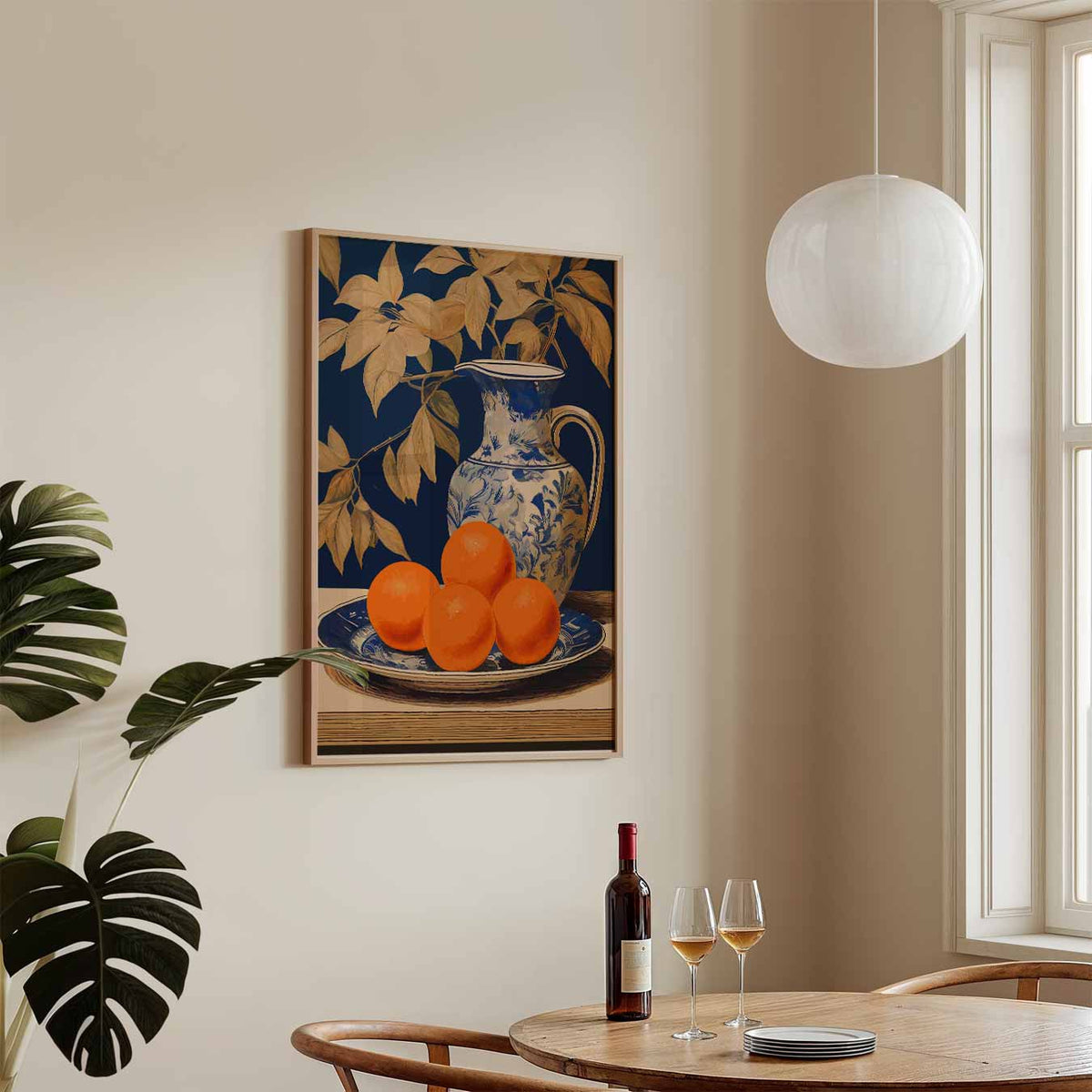 Klassieke Stilleven – keukenposter in staand formaat