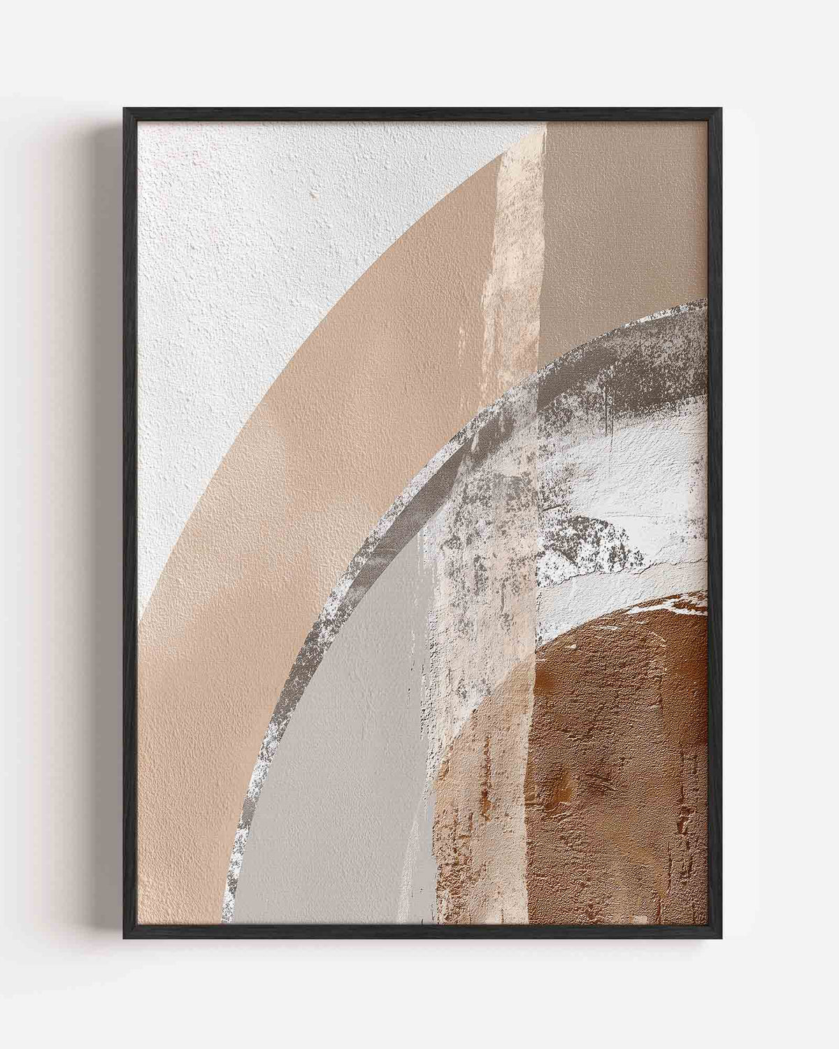 Abstracte vormen – abstracte portret poster als wanddecoratie
