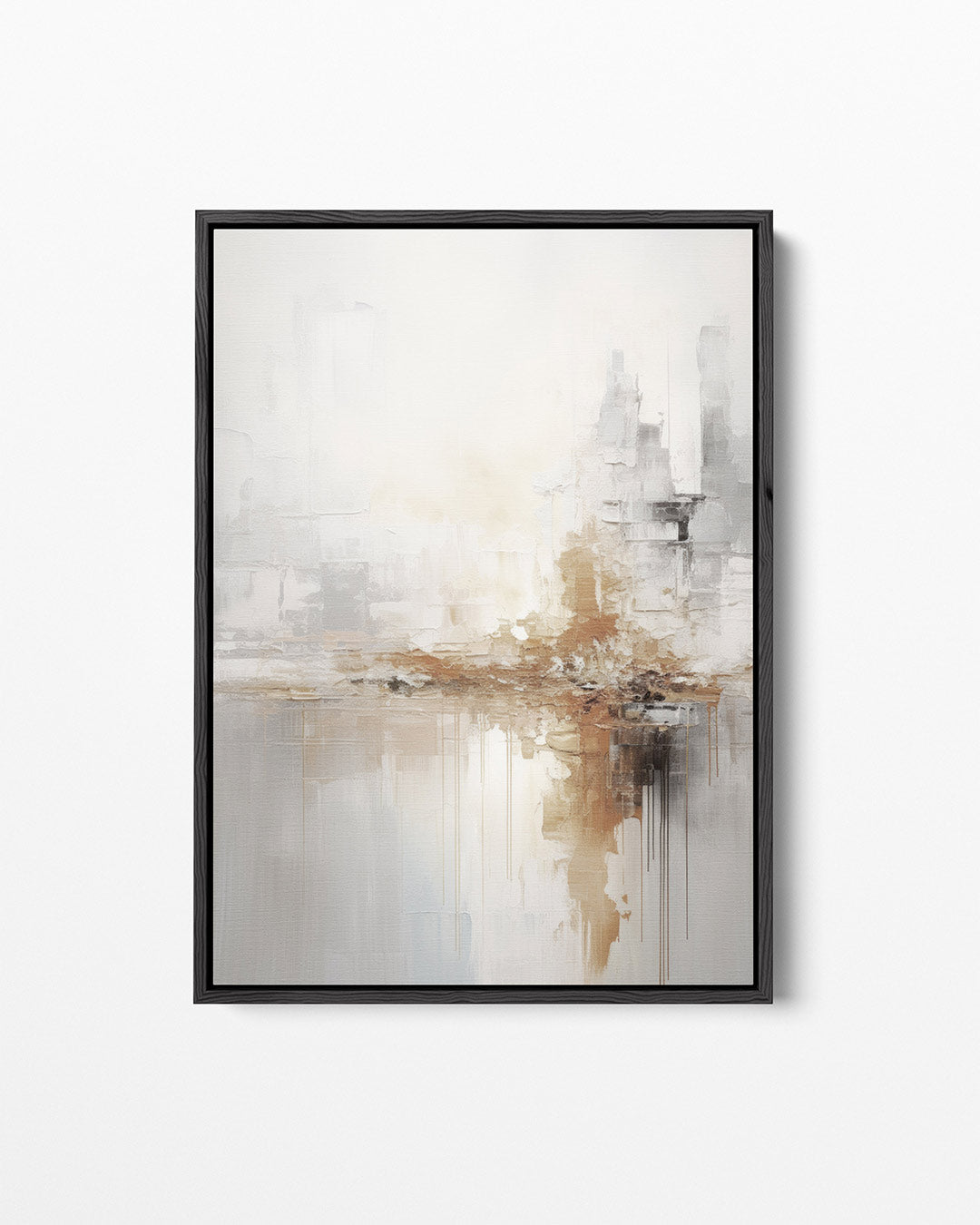 Rustige kleurencompositie – staand wanddecoratie kunstwerk