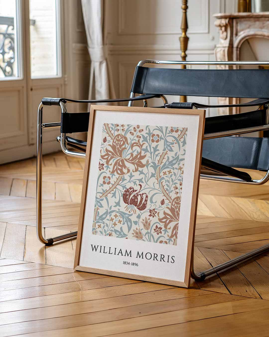 William Morris Bloemenpracht – klassieke wandkunst als portret poster