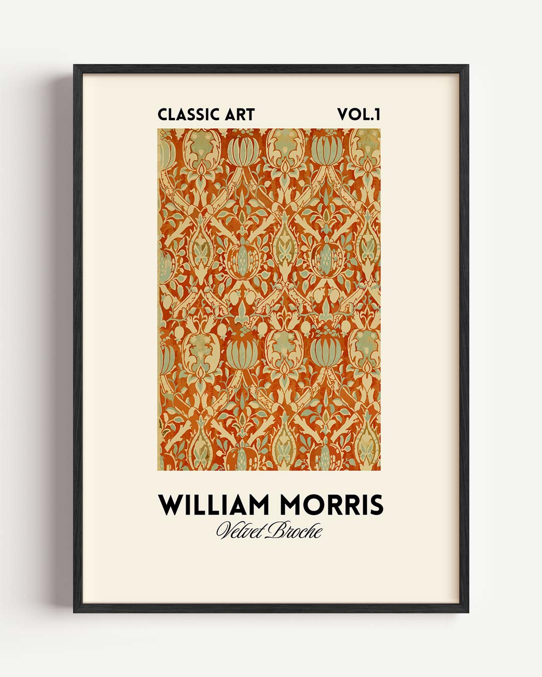 William Morris Classic Art – William Morris portret poster als wanddecoratie