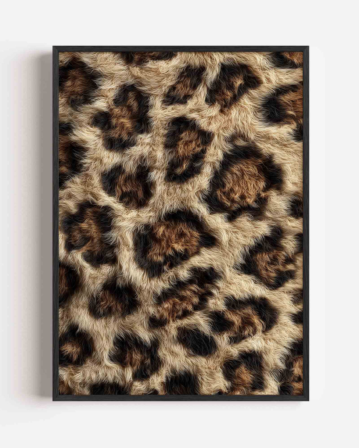 Luipaardprint – safari portret poster als wanddecoratie