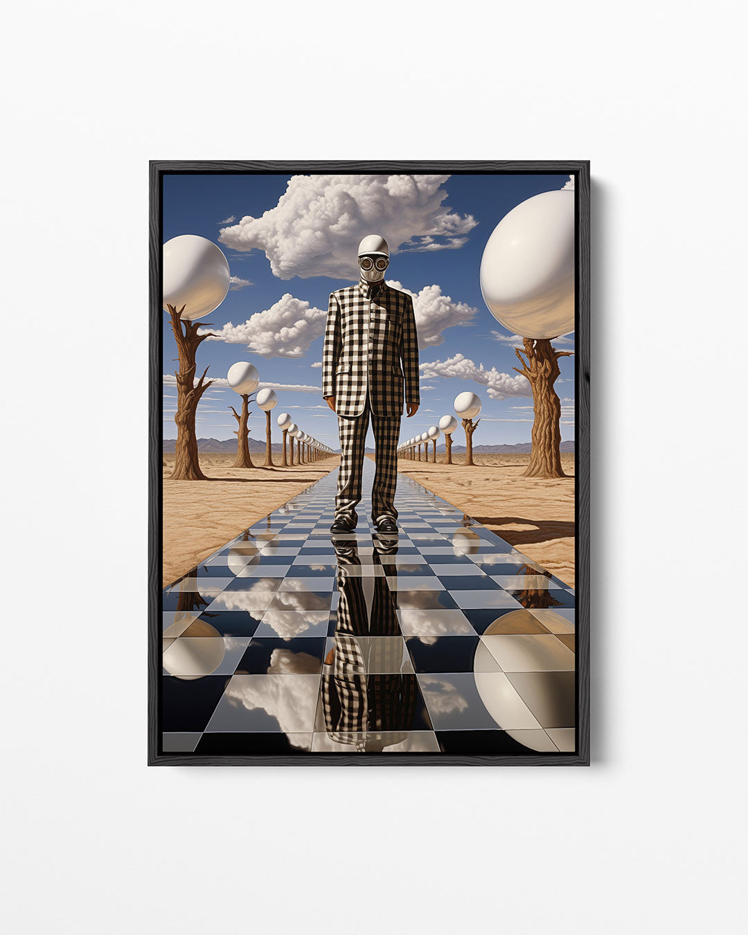 Reflecties – staand wanddecoratie kunstwerk