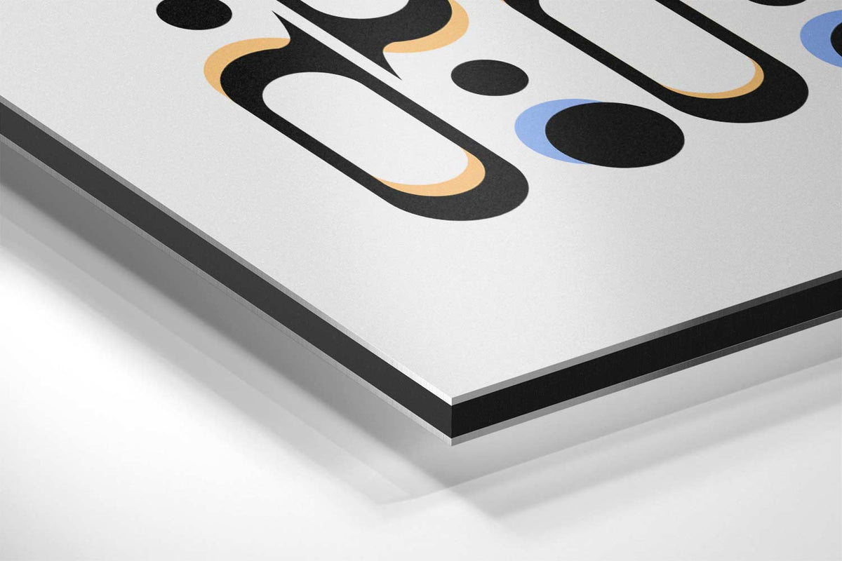 Modern Grafisch Patroon – canvas kunstwerk als wanddecoratie