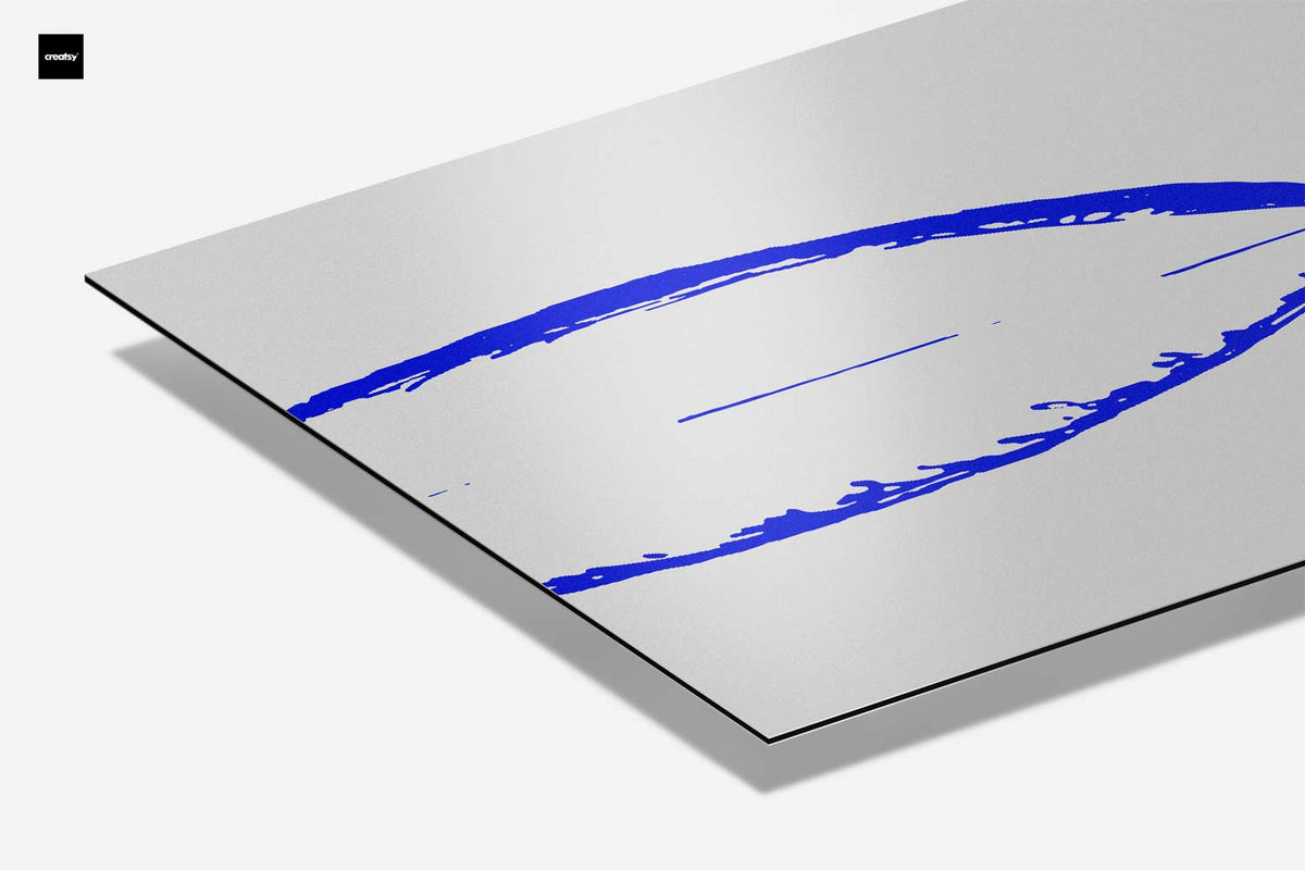 Blauwe Vleugelafdruk – canvas kunstwerk als wanddecoratie