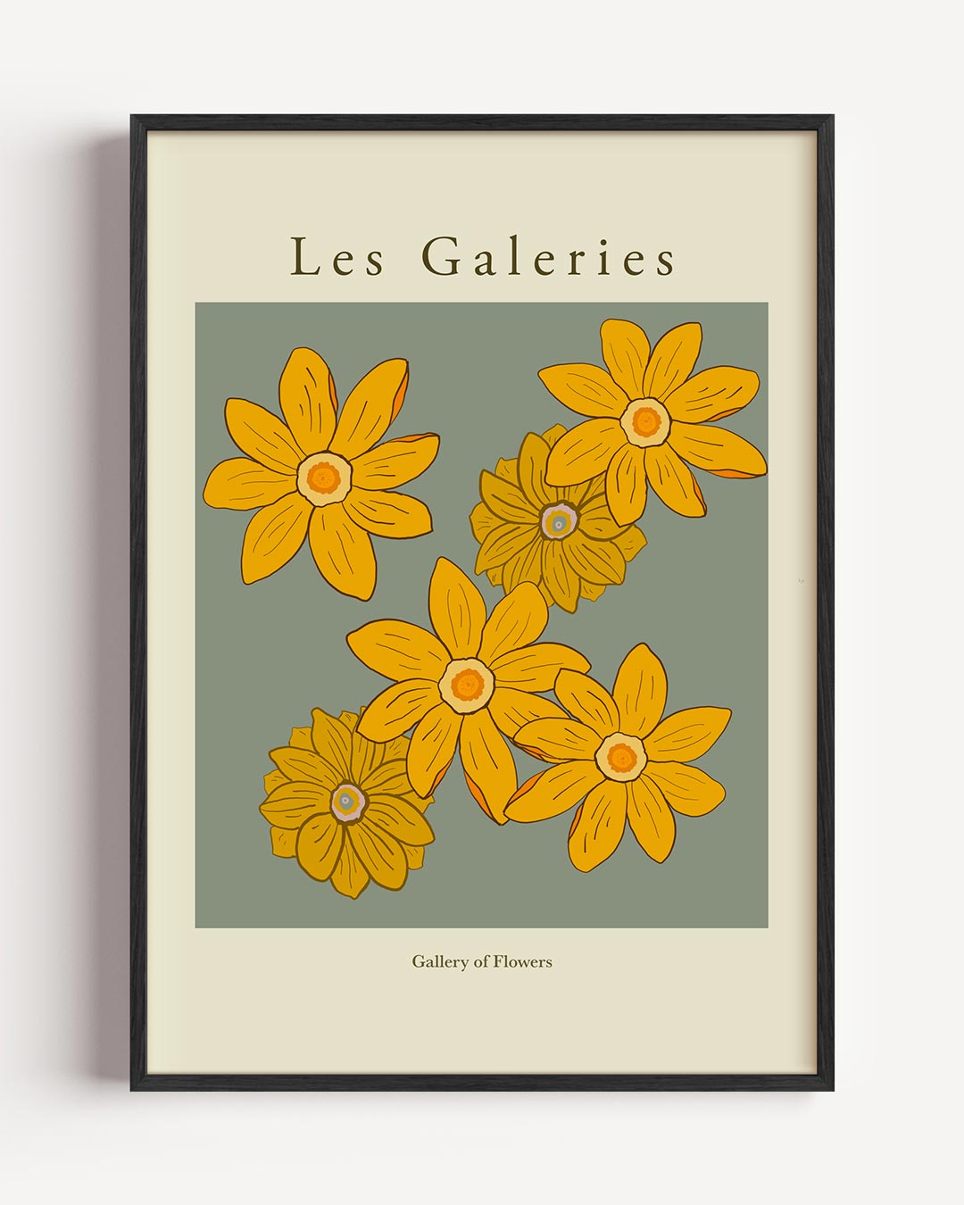 Bloemenpracht – bloemen portret poster als wanddecoratie
