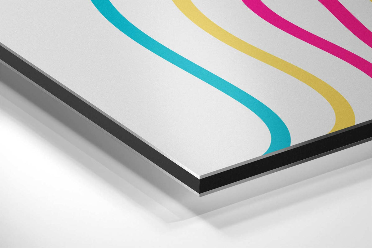 Vrolijke Vormen – canvas kunstwerk als wanddecoratie