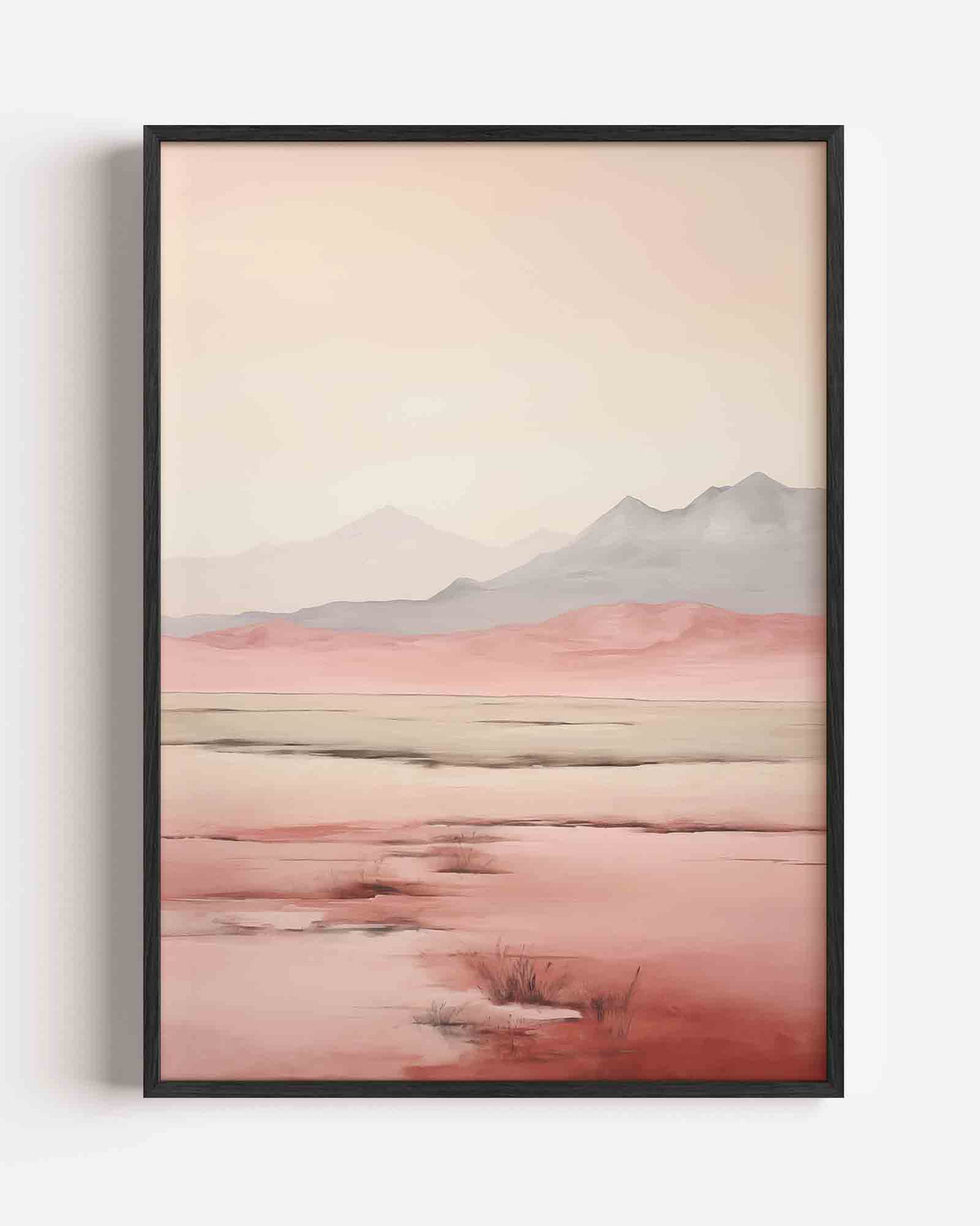 Landschap met bergen – natuur portret poster als wanddecoratie