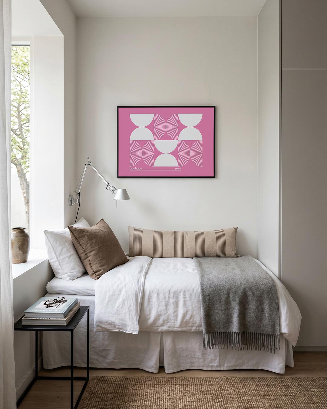 Vorm en ritme – moderne Bauhaus wandkunst als poster