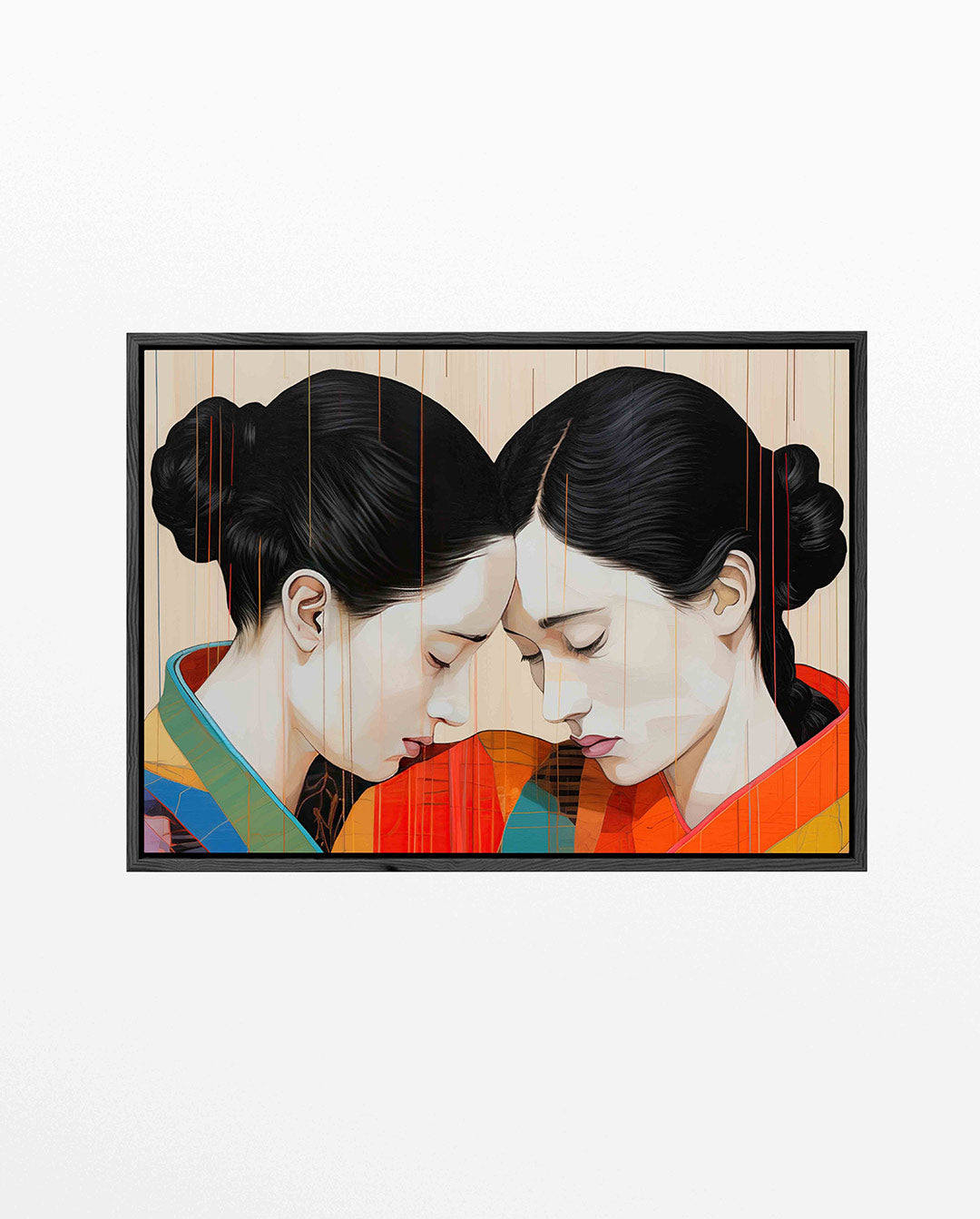 Intieme portretten – liggend portret kunstwerk