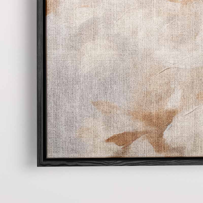 "Ethereal Bloemenpracht" – staand kunstwerk voor modern interieur