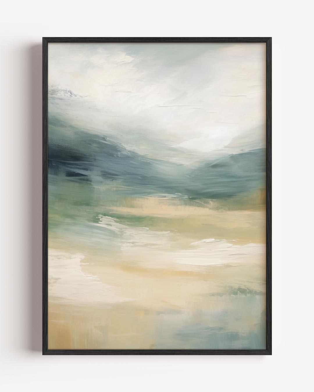 Dromerige Landschapsposter – textuur portret poster als wanddecoratie