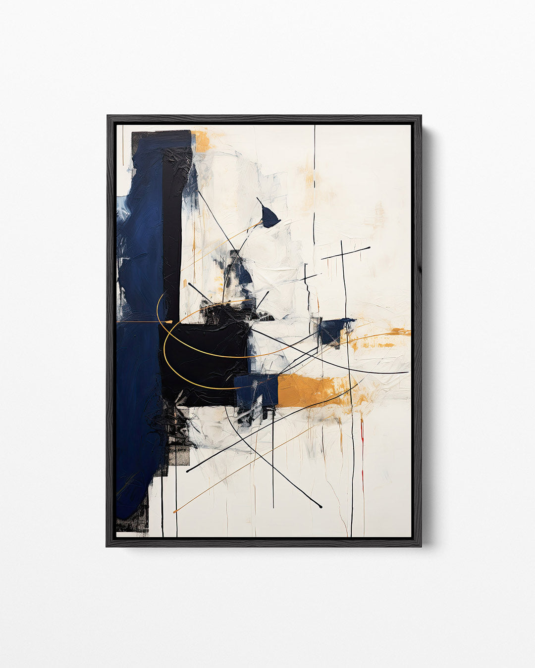 Geometrische lijnen – staand wanddecoratie kunstwerk