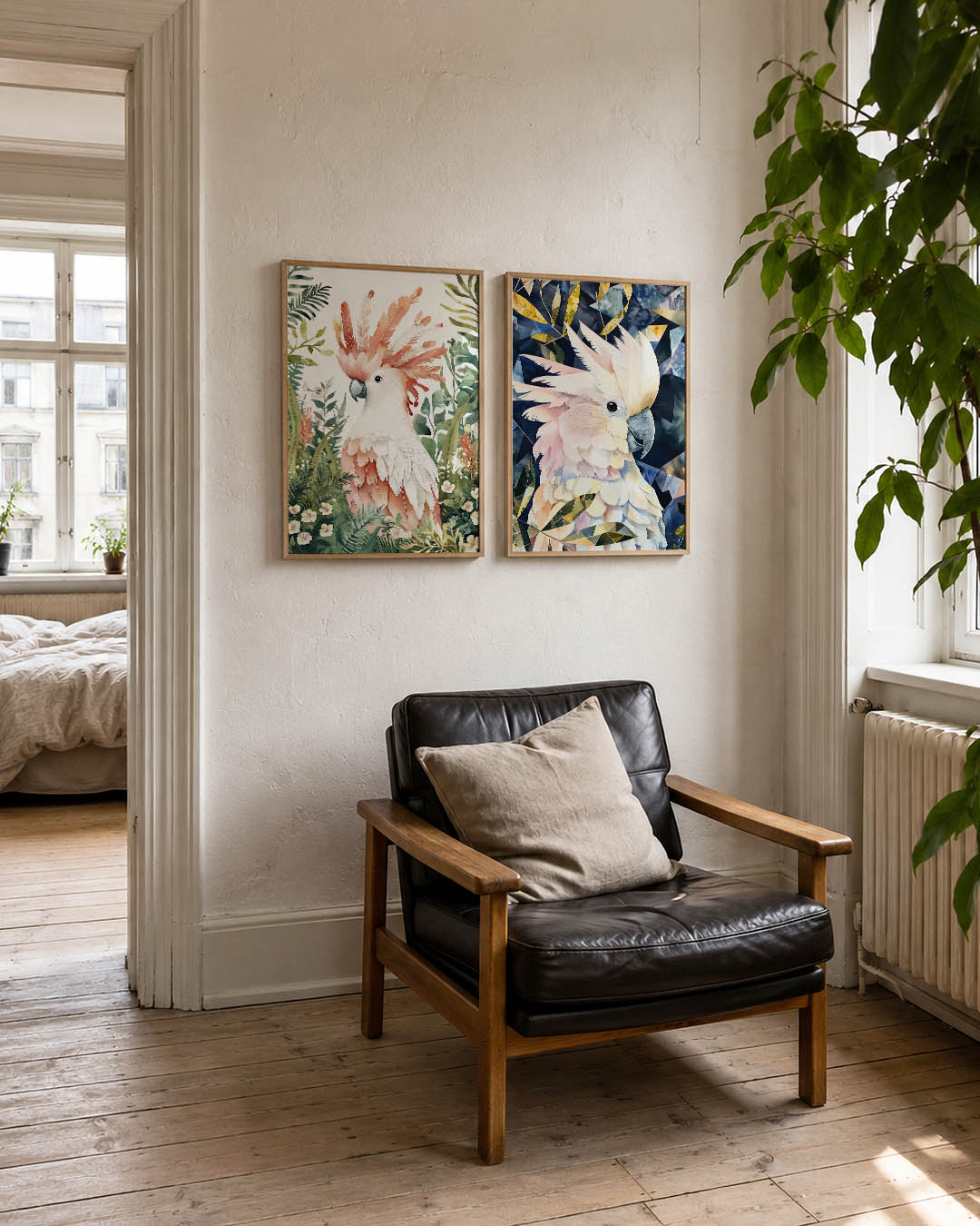 Veren en bladeren Posterset