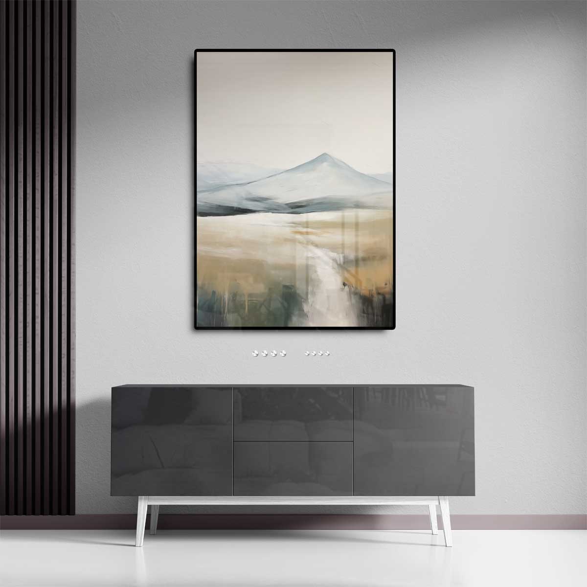 Hemelse Bergtaferelen – staand kunstwerk voor modern interieur