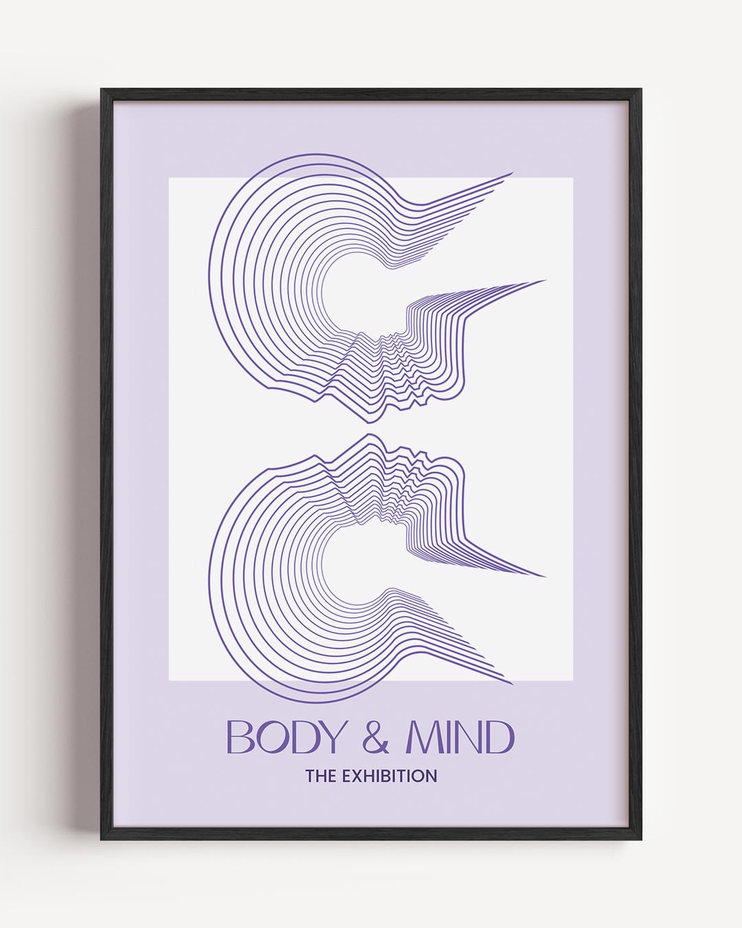 Body & Mind Expositie – mindfulness portret poster als wanddecoratie