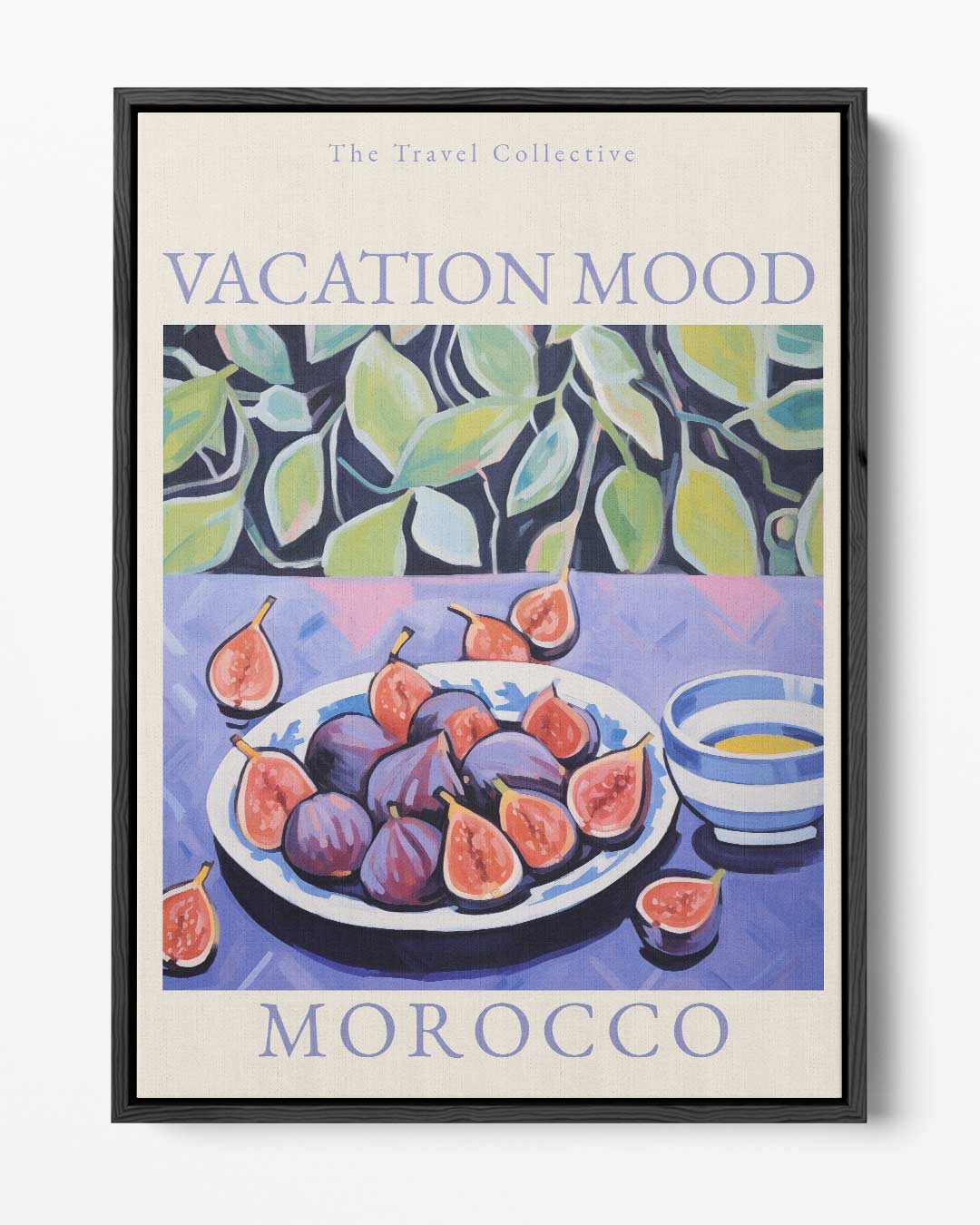 Vakantiegevoel Marokko – portret kunstwerk als wanddecoratie